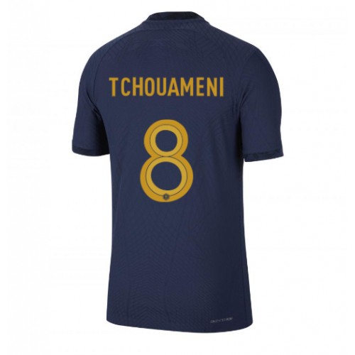 Maillot de foot France Aurelien Tchouameni #8 Domicile Monde 2022 Manches Courte